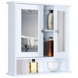 Bathroom Wall Cabinet with Mirror, Medicine Cabinets for Bathroom with Adjustable