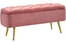 Modern Ottoman Footstool Bench with Storage Bench, Upholstered Bedroom