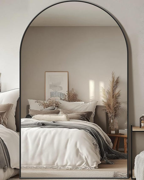 Full Length Mirror, 44"x72" Floor Mirror Freestanding, Oversized Full Body Mirror Floor