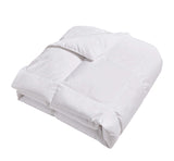 Ireland Extra Warmth White Goose Feather Down Comforter Twin Size- Microfiber Cover