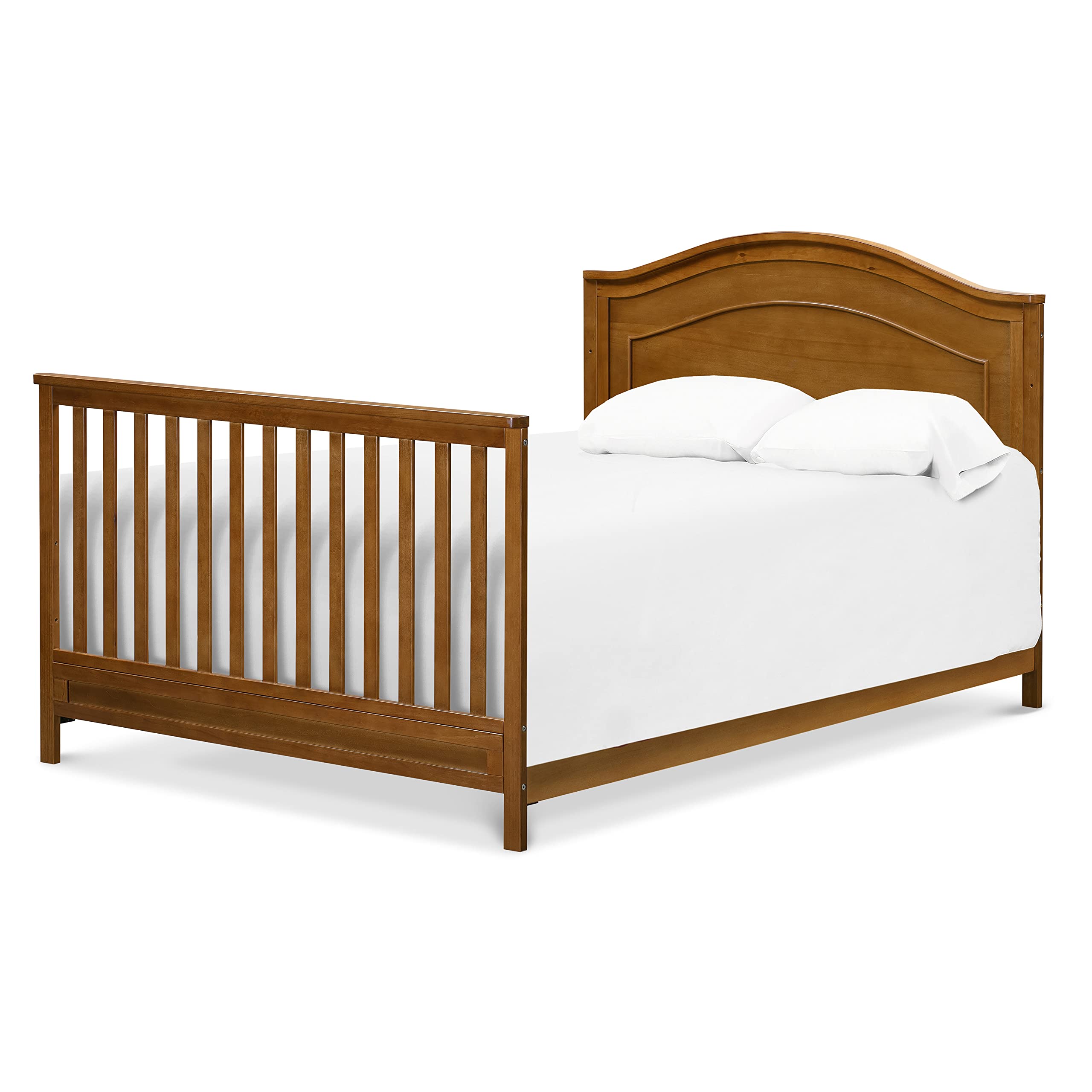 DaVinci Charlie 4-in-1 Convertible Crib in Chestnut, Greenguard Gold Certified