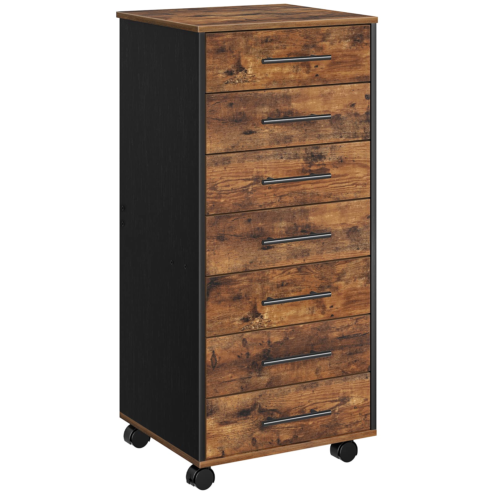 7-Drawer Chest, File Cabinet, Wooden File Cabinet, Office Cabinet with Drawers