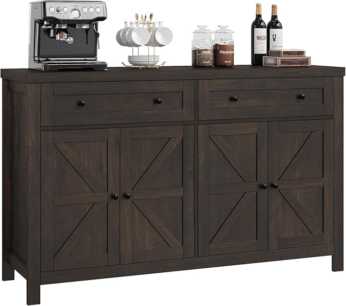 55" Buffet Sideboard Cabinet with Storage
