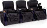 Apex Home Theater Seating - Living Room - Italian Leather - Power Recliner