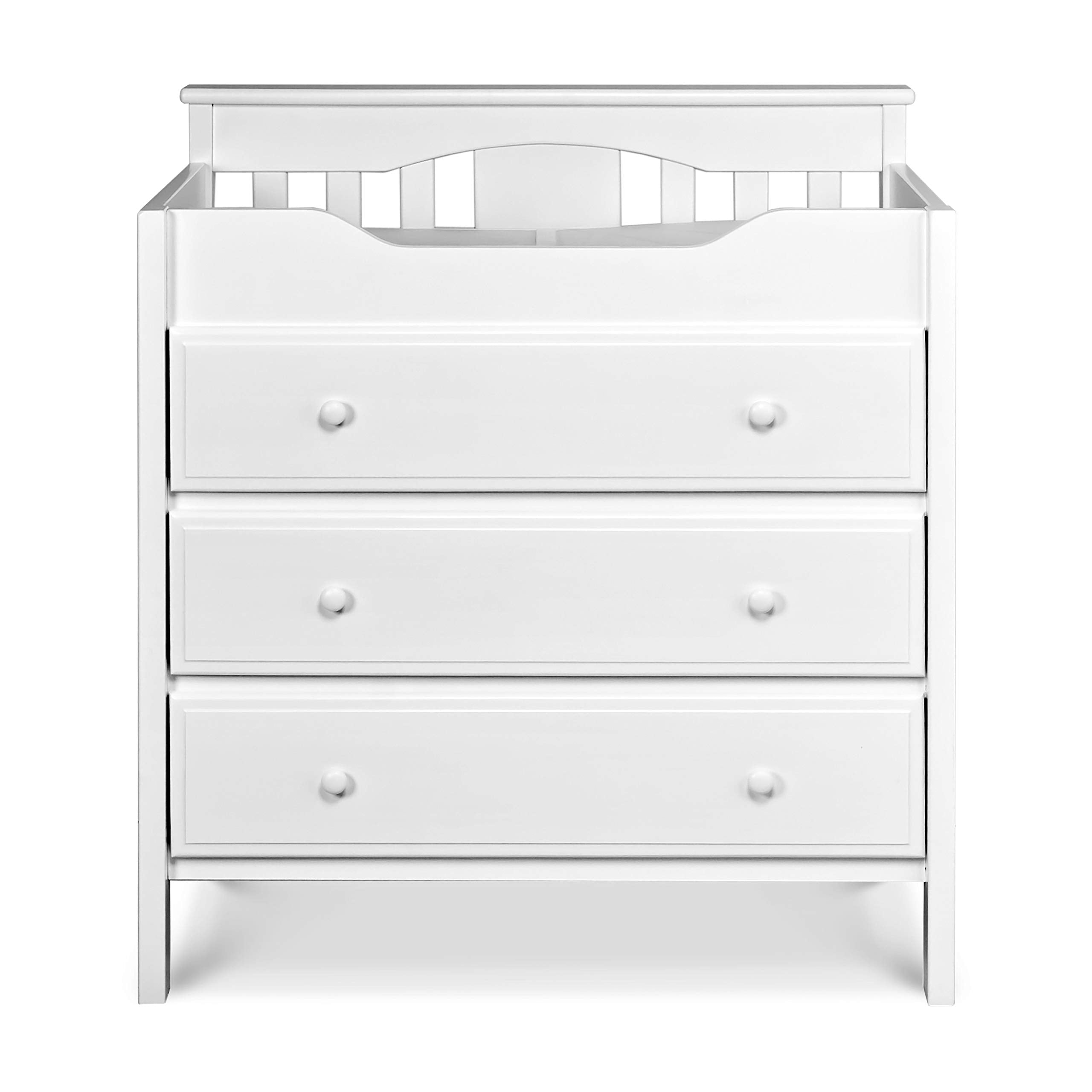 Jayden 3-Drawer Changer Dresser in White, Greenguard Gold Certified