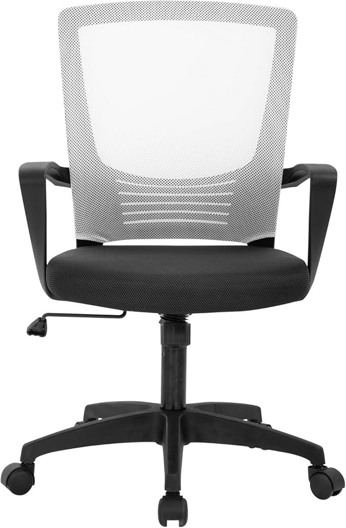 Office Chair Ergonomic Desk Chair Mesh Computer Chair Lumbar Support Modern