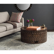 Home Collection Corey Antique Copper Coffee Table