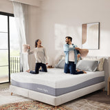 Queen Mattress, 12 Inch Cooling Gel Memory Foam Mattress for Comfy Sleep & Pressure Relief,