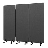 Room Divider with Wheels, 66in Office Dividers for Sound Proofing & Reducing