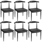 Dining Chairs, Mid Century Dining Chairs Armless with Backrest Modern Kitchen Chairs