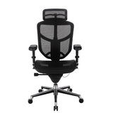 Quantum 9000 Series Ergonomic Mesh High-Back Executive Office Chair, Black, BIFMA