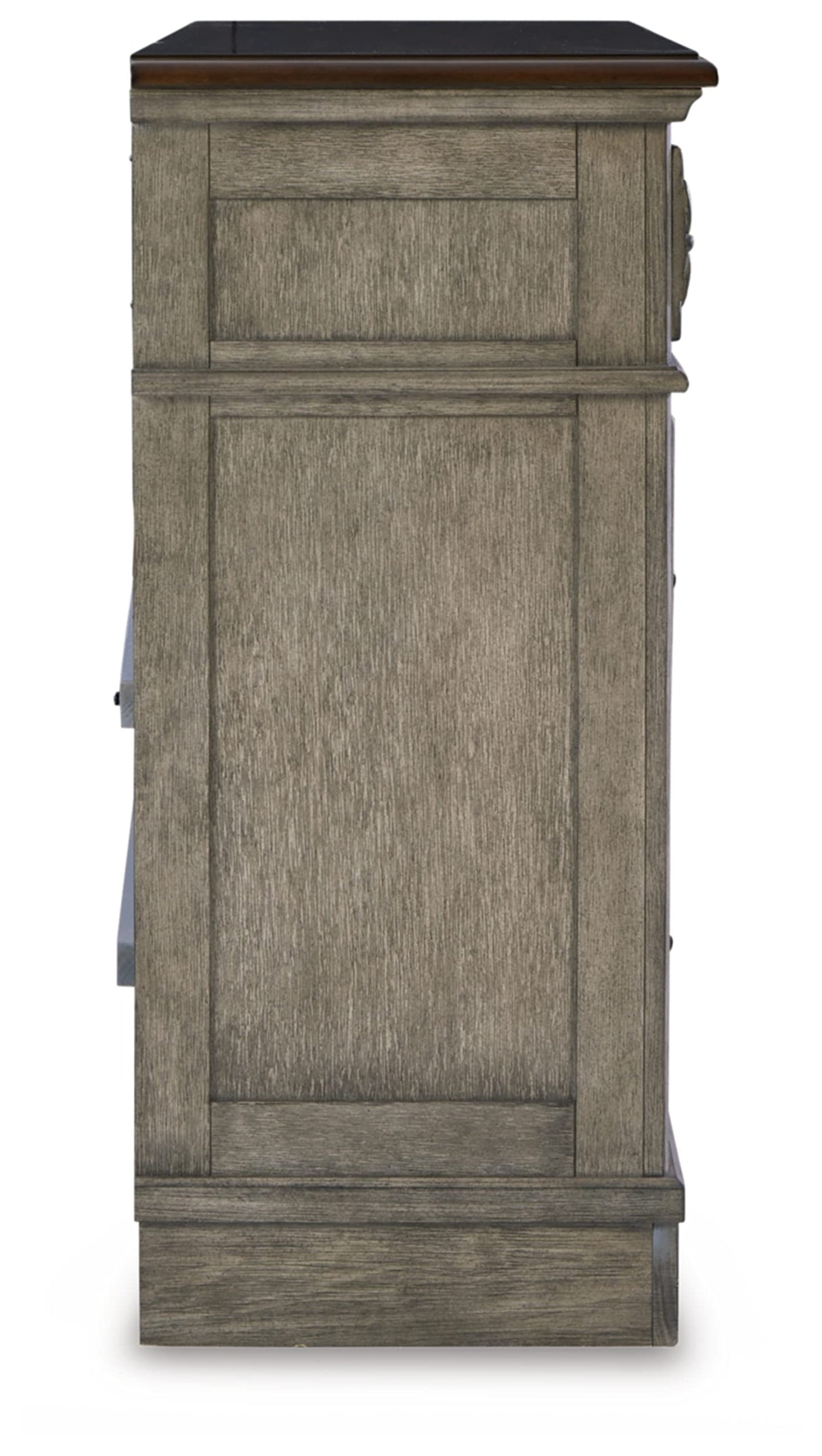 Signature Design by Ashley Londenbay Classic Farmhouse 7 Drawer Dresser, Brown & Gray
