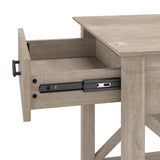 Key West Small End Table with Storage Modern Farmhouse Accent Shelf