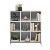 North Avenue 9-Cube Organizer/Pantry Cabinets, White Finish