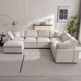 Modular Sectional Sofa Modern Oversized Cloud Couch