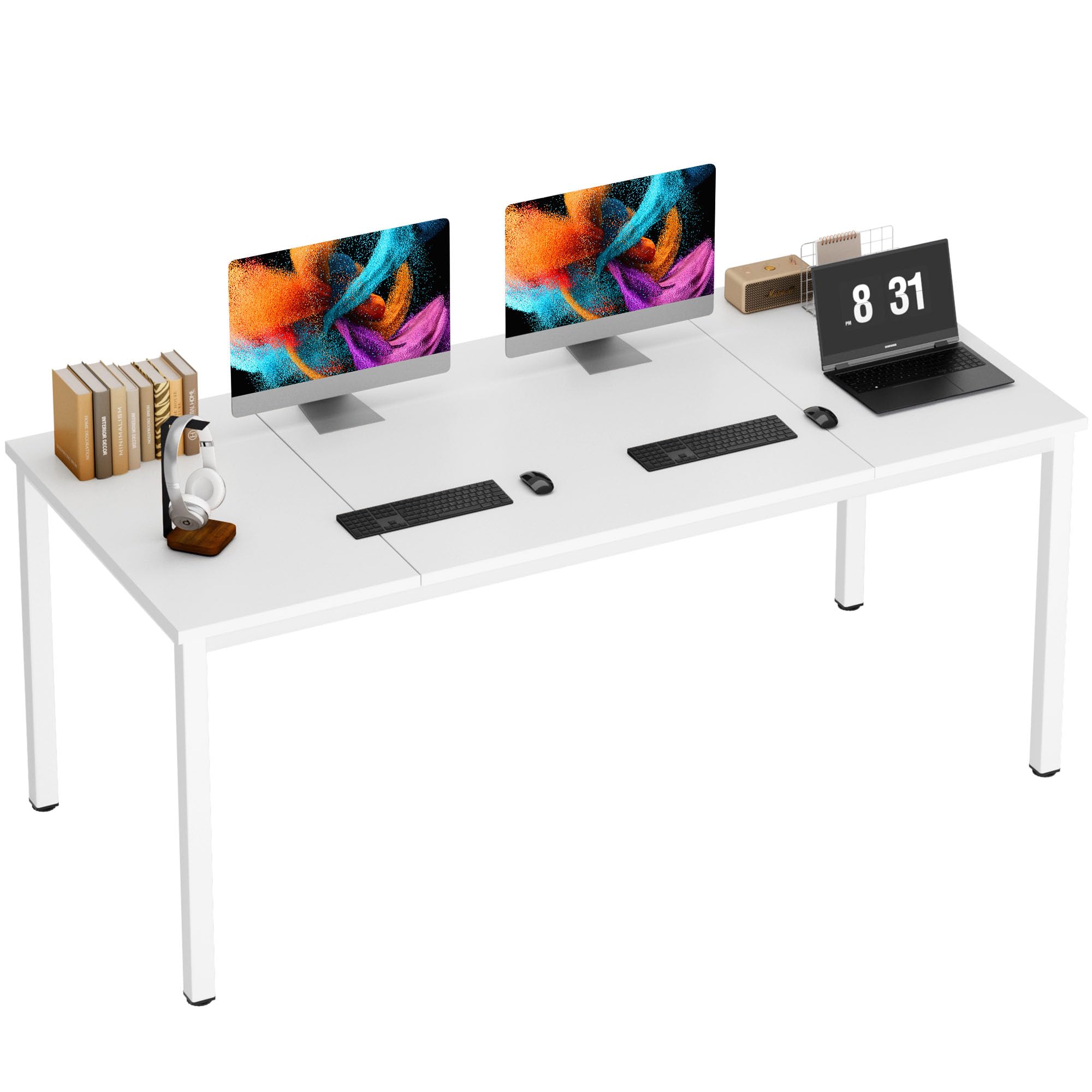 Large Computer Desk 70.8 x 31.5 inches Conference Table Large Office Desk