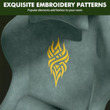 Ergonomic Gaming Chair with Footrest & Massage Lumbar Support