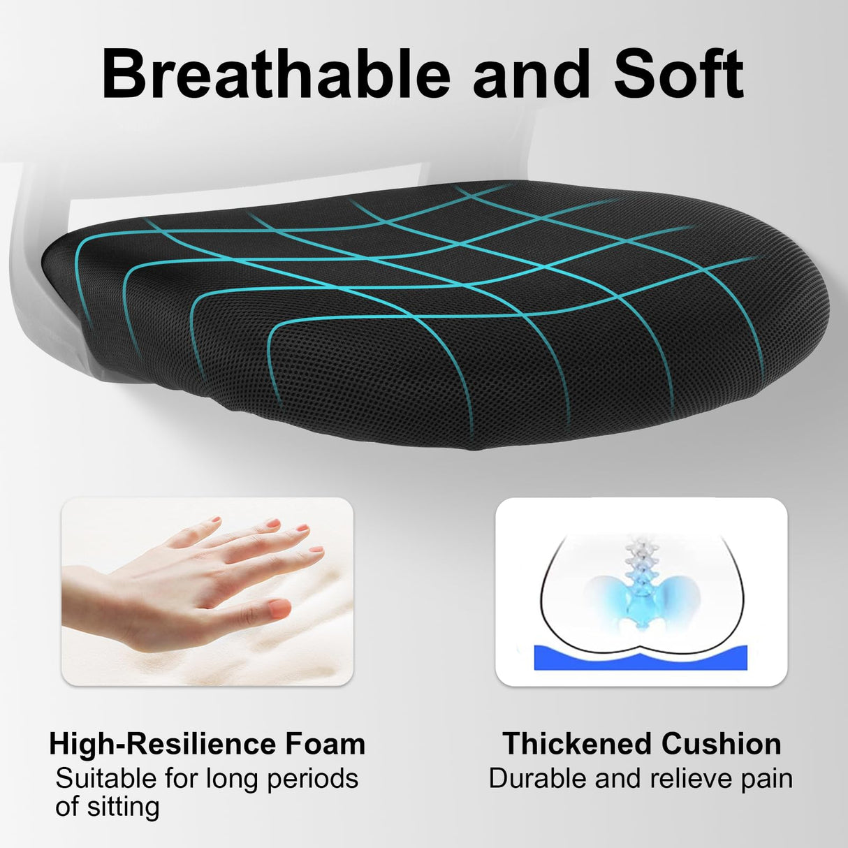 Ergonomic Mesh Office Chair with Adjustable Lumbar Support