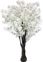 White Artificial Cherry Blossom Trees Faux Cherry Blossom Tree White Tree