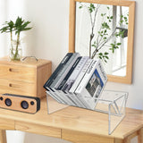 Acrylic Desktop Bookcase,Desktop Bookshelf,for Office Home Shelf Display