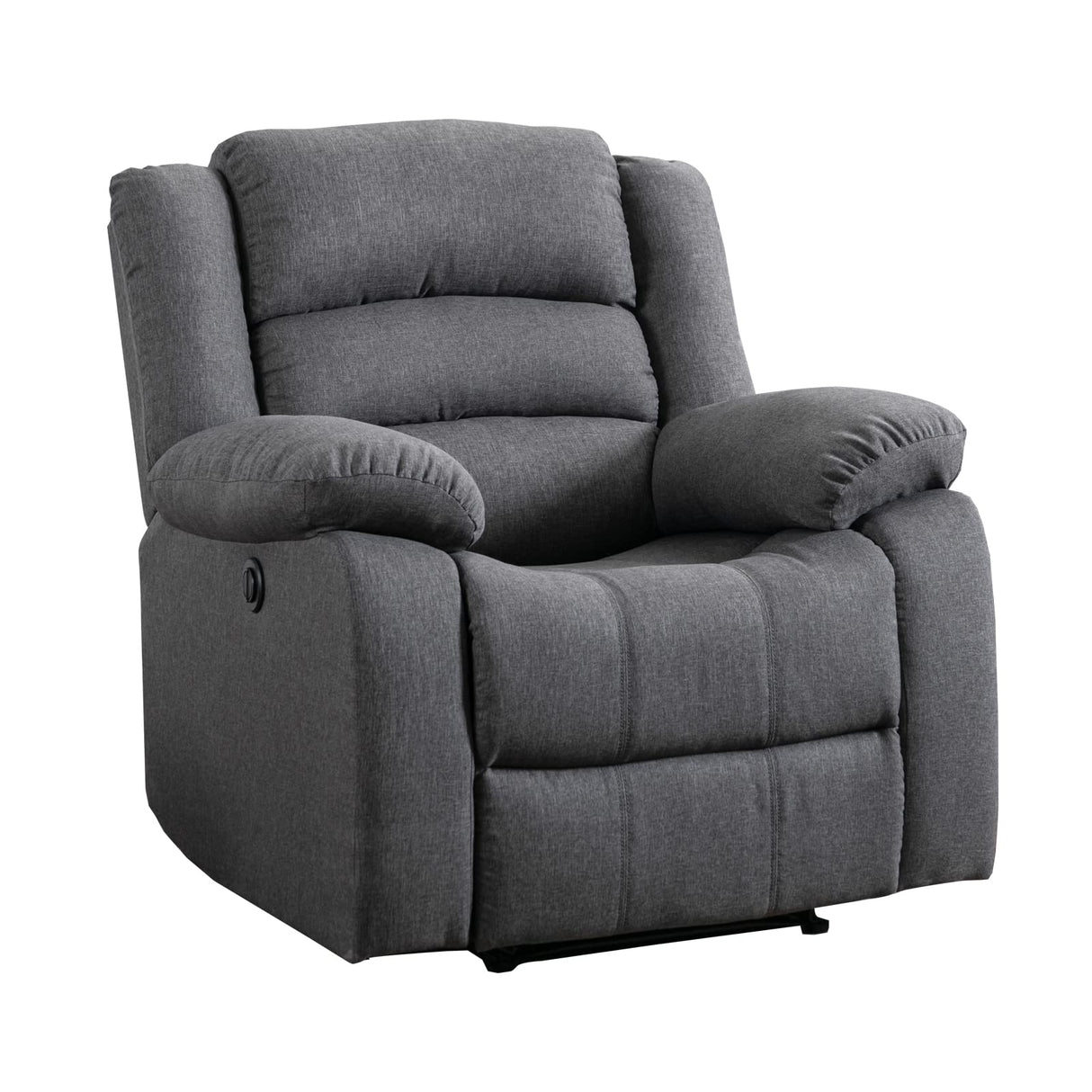 Classic Power Recliner Chair, Oversized Electric Overstuffed Chair with Soft Cushion