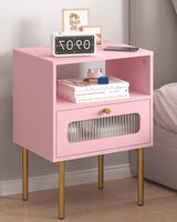 Modern Beside Table with Storage Drawer