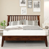 Acacia Kaylin Wooden Bed Frame with Headboard