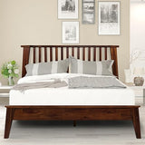 Acacia Kaylin Wooden Bed Frame with Headboard