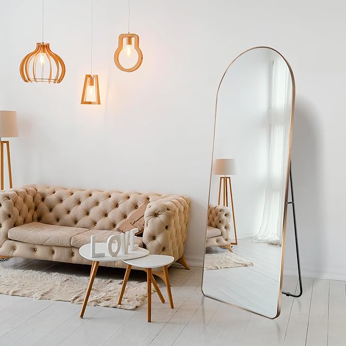 Floor Mirrors Full Length Mirrors  Arched Floor Mirror
