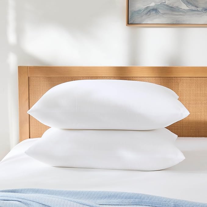 Bed Pillows for Sleeping - Breathable & Comfortable, Ideal for Side