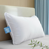 Caelorin Hypoallergenic Bamboo Viscose Shell, Soft Bed Pillows King Size Set of 2