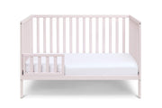 3 in 1 Convertible Crib, Pastel Pink
