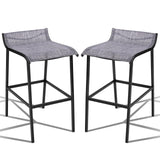 Outdoor Bar Stools Set of 2 Patio Bar Stools Outdoor Stools Metal Outdoor Bar Chairs