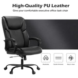 Ergonomic Computer Desk Chair for heavy people High Back & Lumbar Support Adjustable