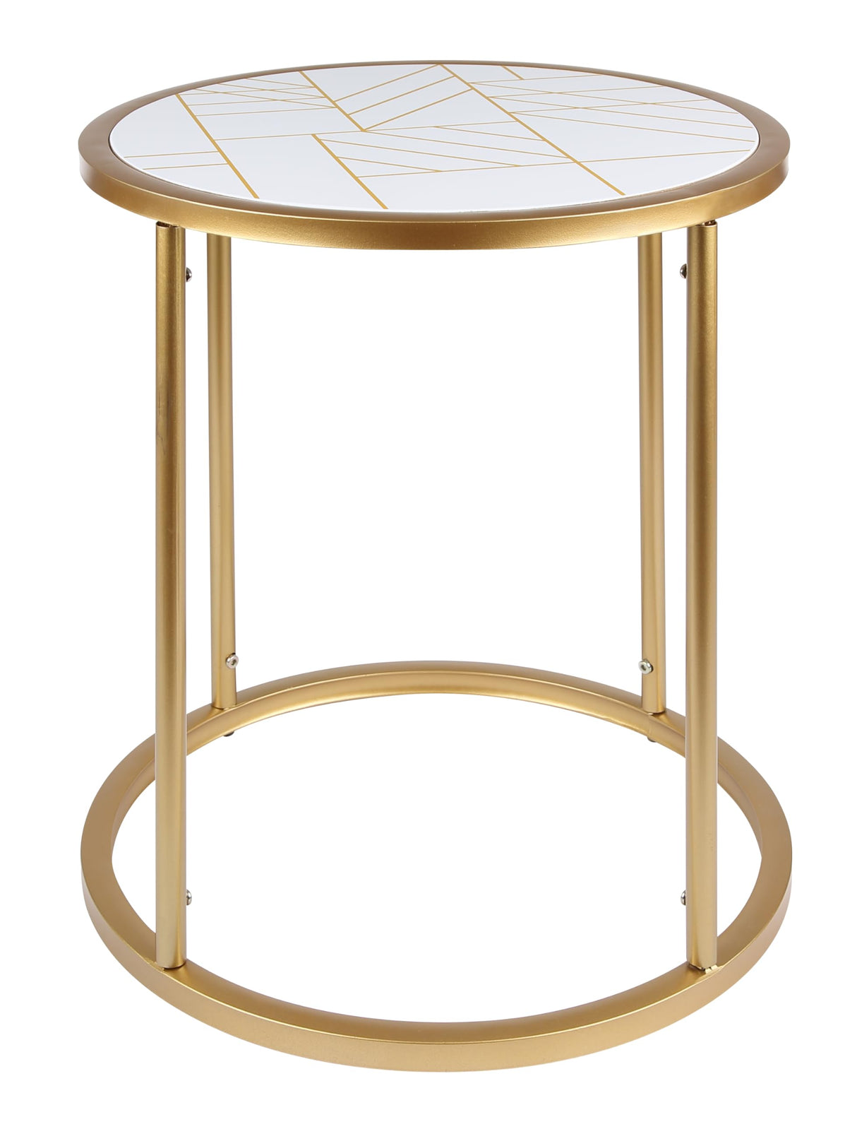 Harlo Side Table, Gold