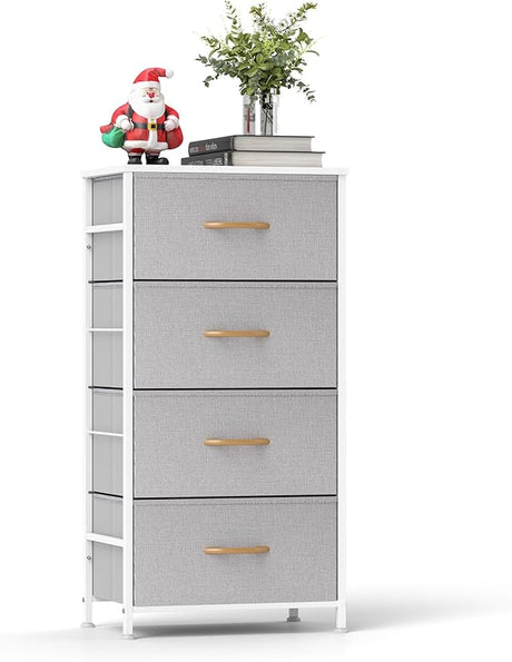 Dresser for Bedroom with 4 Drawers, Closet Storage Drawer Organizer