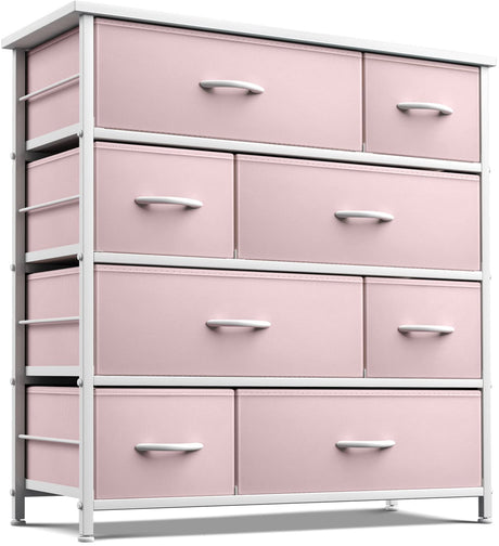 Dresser with 8 Drawers - Furniture Storage Chest for Kid’s, Teens, Bedroom, Nursery,