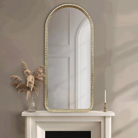 Madison Park Wall Mirror for Bedroom, Large Hanging Traditional Accent Mirror for Living Room