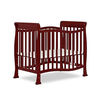 4-In-1 Convertible Mini Crib In Black, Greenguard Gold Certified