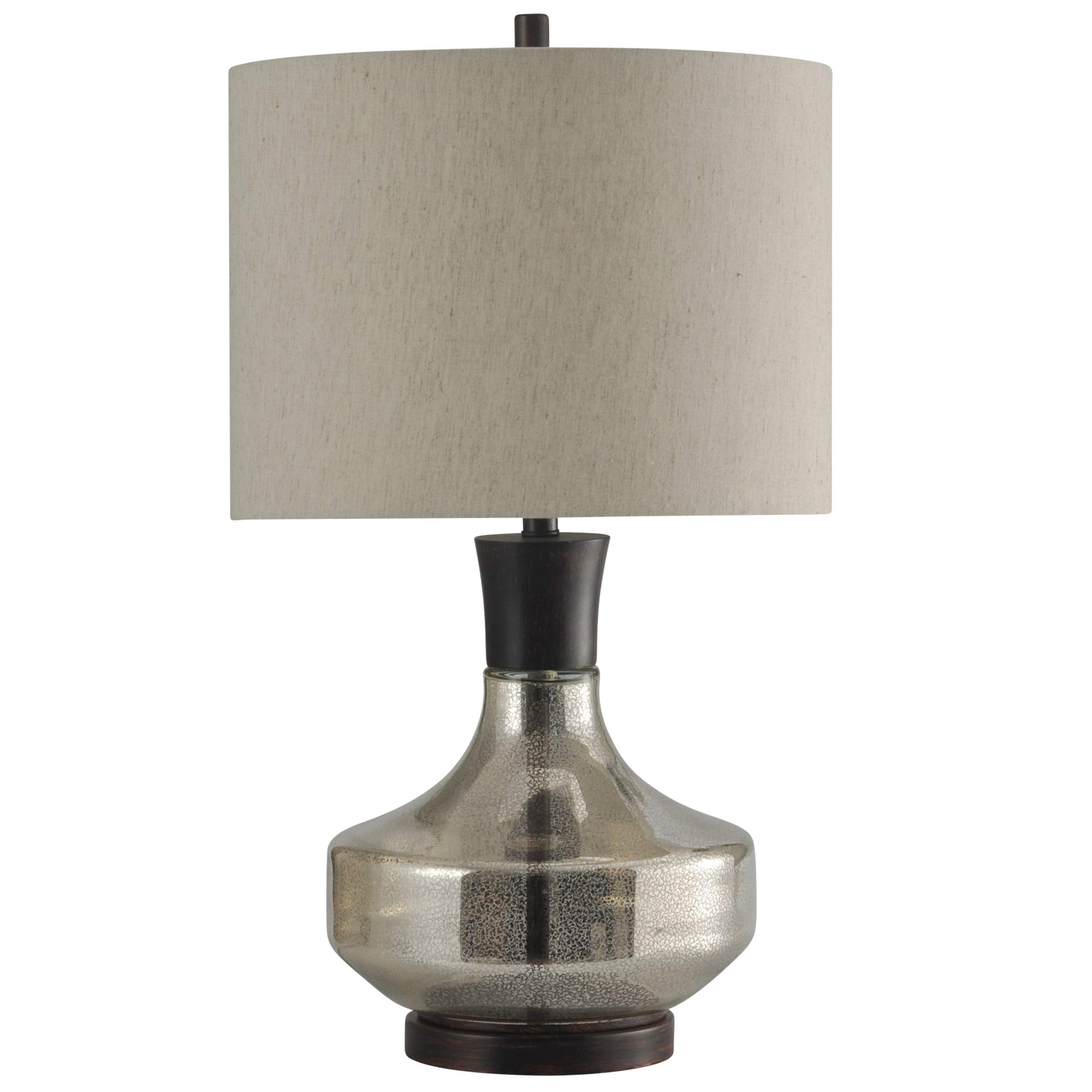 720354120734 Table Lamp, Mercury Glass