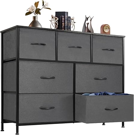 Dresser for Bedroom with 7 Drawers, Storage Organizer Units Furniture