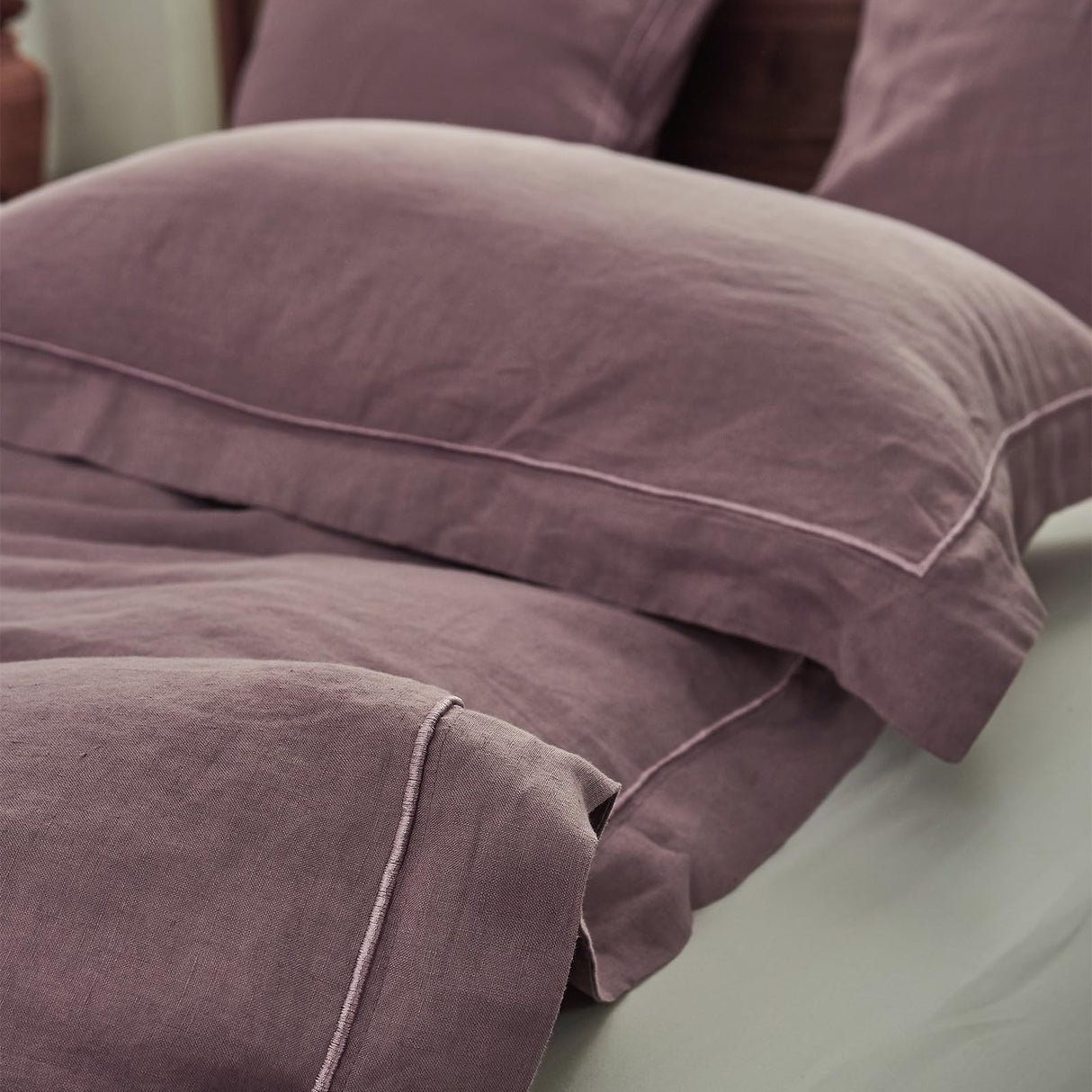 3 Pieces Soft Farmhouse Comforter Set with Button Closure,1 Duvet Cover