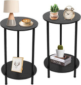 Small Round End Table, Side Table Living Room, Bedside Tables Living Room