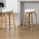 Swivel Bar Stools Set of 2 for Island Kitchen