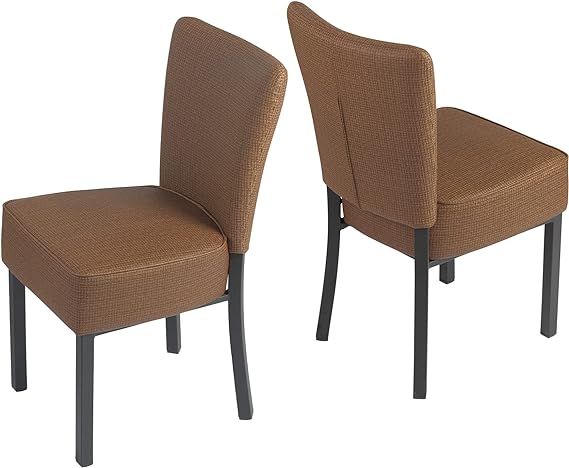 2 Set Kitchen Dining Room Chairs with Soft Cushion Modern Sturdy