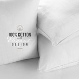 Sobella King Size Bed Pillow | Side Sleeper Pillow for Adults | 300TC, 100% Cotton Case | Soft