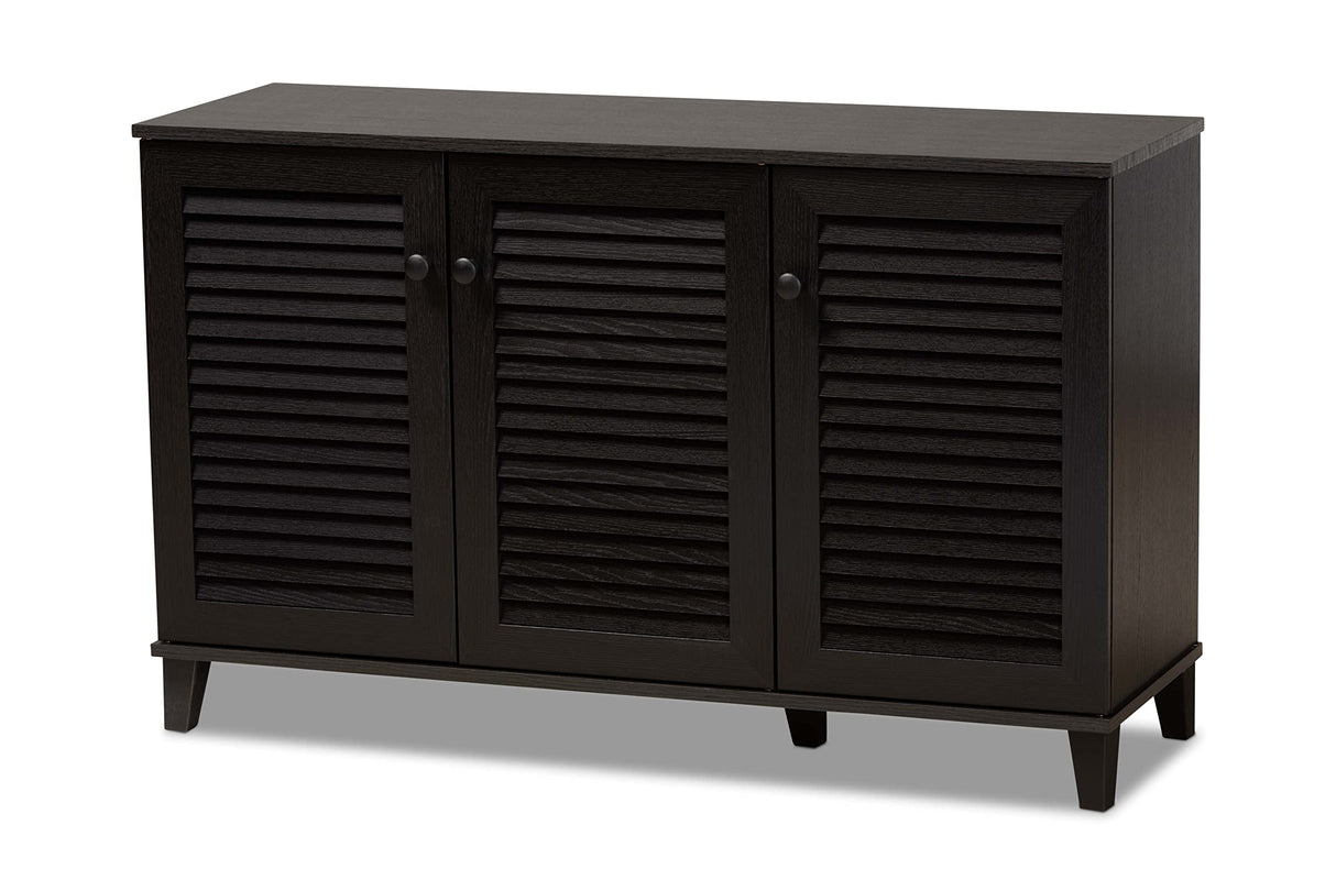 Warren Shoe-Storage Cabinet, Espresso