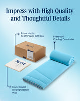 Cooling Comforter Full/Queen Blanket for Hot Sleepers, Summer Bedding