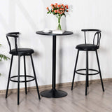 40-Inch Height Modern Style Round Top Standing Circular Cocktail Table Suitable