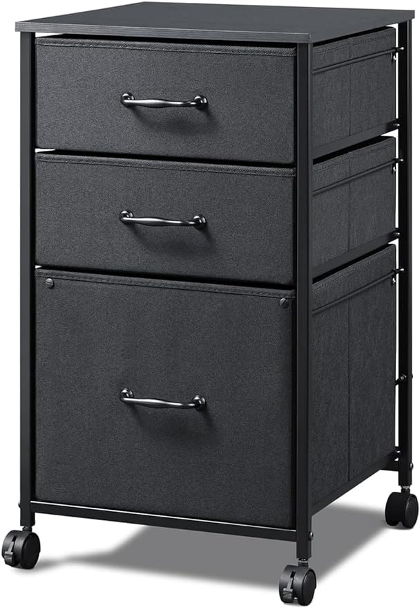 Mobile File Cabinet, Rolling Printer Stand